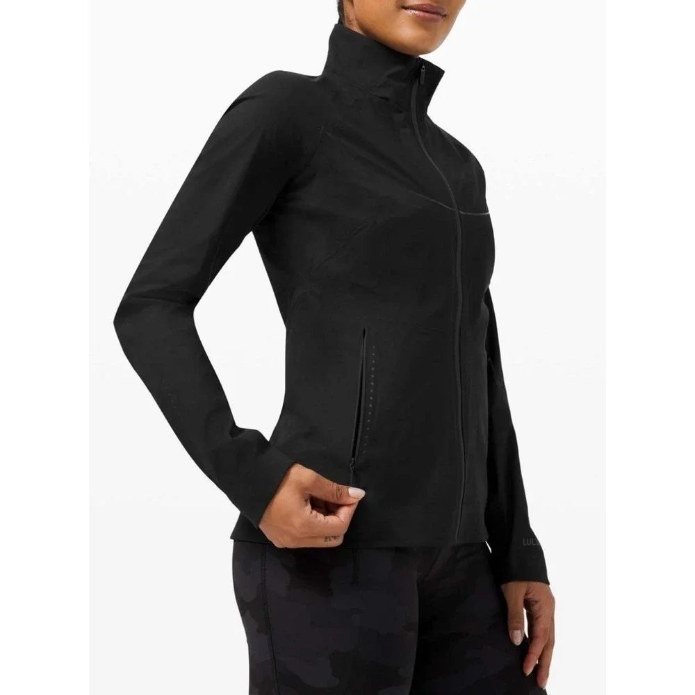 Lululemon Black Swiftly Tech Running Jacket Women's Size 12